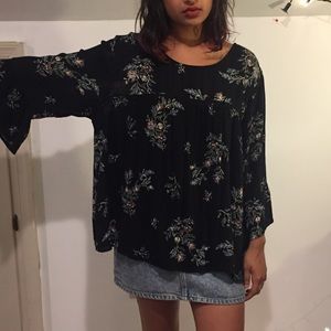 Floral tunic